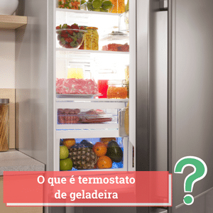 o que é termostato de geladeira